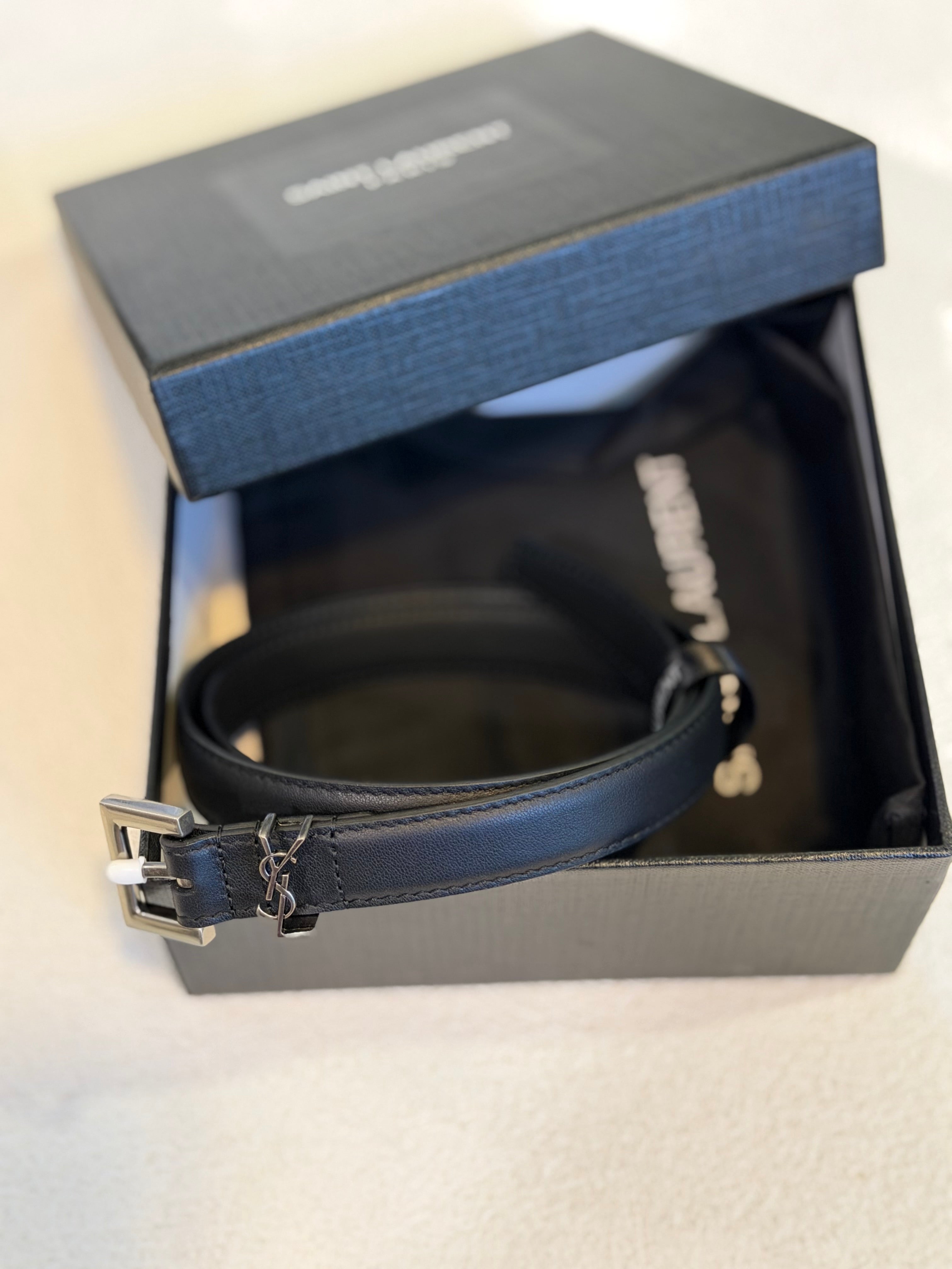 CINTO YSL NEGRO